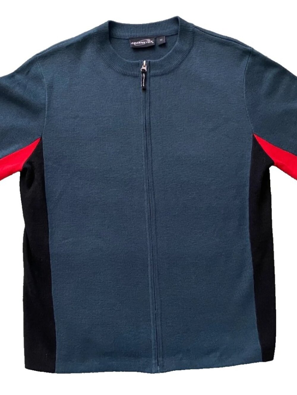 Obermeyer Après-Ski Colorblock Sweater Mens M Wool Blend